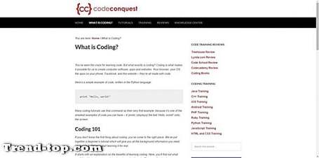 29 مواقع مثل Codeconquest مرجع التعليم الآخر
