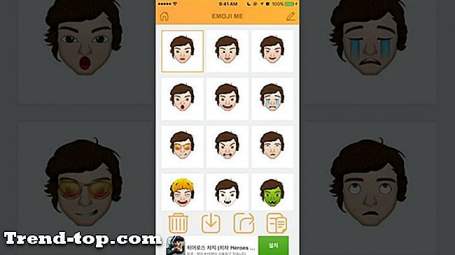 6 Emoji Me、アンドロイド用メイクオルタナティブ