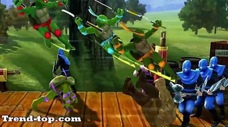Spel som Teenage Mutant Ninja Turtles: Sköldpaddor i tid Re-Shelled för Nintendo Wii U Äventyrsspel