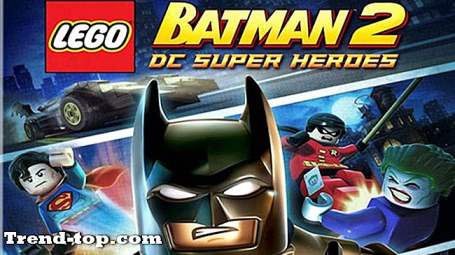 2 JOGOS COMO LEGO BATMAN 2 DC SUPER HEROES PARA PSP - JOGOS DE AVENTURA
