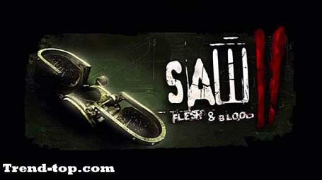 2 spill som Saw II: Kjøtt og blod for PSP