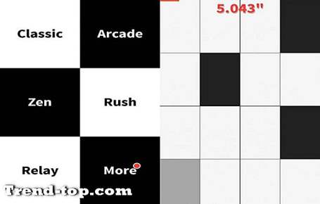 13 Games zoals niet op de witte tegels tikken voor iOS Arcade Games