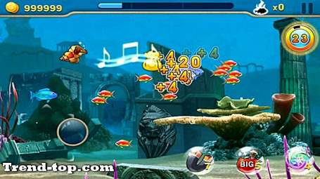 12 spil som fiskespredator til Android Arcade Spil