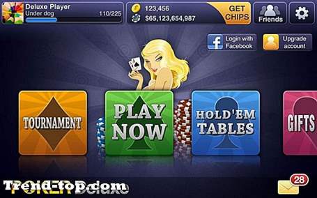 9 spill som Texas Holdem Poker Deluxe for Android Kortspill