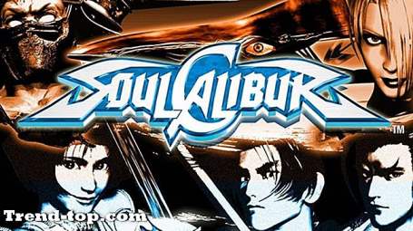 2 spel som Soulcalibur för PSP Fighting Games