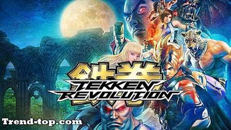 3 jogos como o Tekken Revolution para PS2 Jogos De Luta
