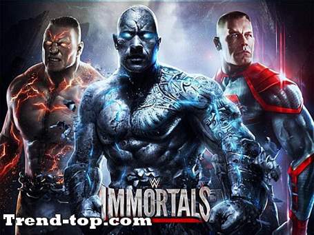 PSP 용 WWE Immortals와 같은 2 가지 게임 격투 게임