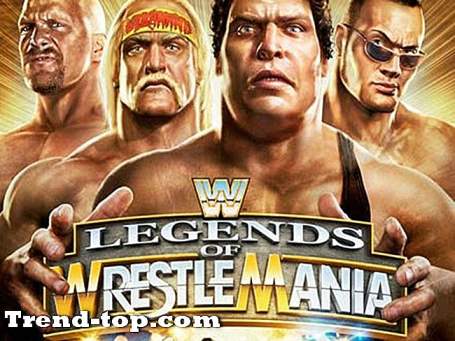4 games zoals WWE Legends of Wrestlemania voor Nintendo Wii Vechtspellen