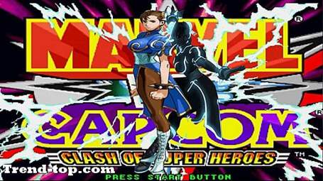 4 Gry takie jak Marvel vs. Capcom: Clash of Super Heroes na system PSP Gry Walki