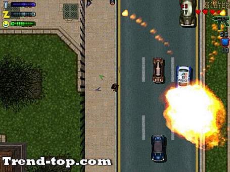 Spel som Grand Theft Auto 2 för PSP Spel