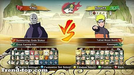 Naruto Shippudenのようなゲーム：任天堂Wii Uのための究極の忍者ストーム革命