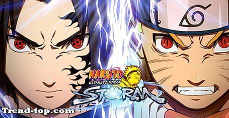 Narutoのような2つのゲーム：Androidのための究極の忍者の嵐