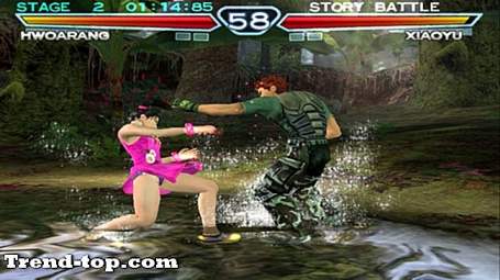 5 spel som Tekken 4 för PSP Spel