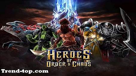 2 spill som Heroes of Order og Chaos for Android