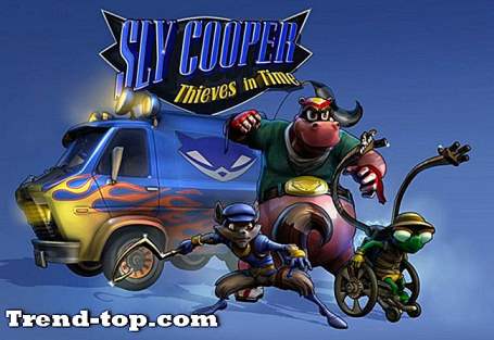 12 spel som Sly Cooper: tjuvar i tid för PS2 Plattformsspel