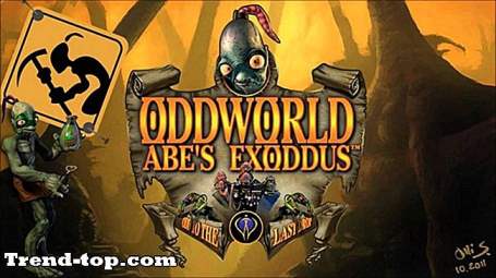 Oddworldのようなゲーム：ニンテンドー3DS用のAbe's Exoddus プラットフォームゲーム