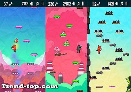 iOS 용 푸들 점프와 같은 13 가지 게임 플랫폼 게임