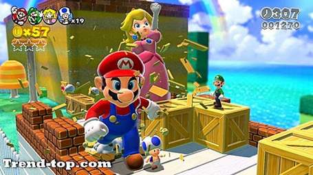 9 spill som Super Mario 3D World for Nintendo Wii