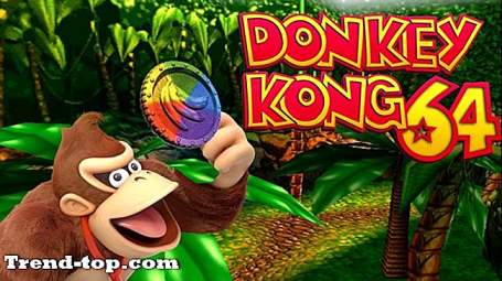 Donkey Kong 64 게임처럼 플랫폼 게임