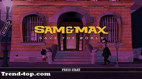4 ألعاب مثل سام وماكس انقاذ العالم لدائرة الرقابة الداخلية لغز الالعاب