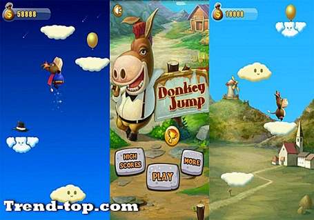 15 ألعاب مثل Donkey Jump for iOS لغز الالعاب