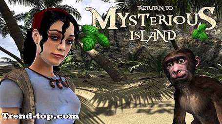 45 spill som tilbake til mystisk øy Puslespill