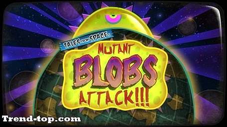 ألعاب مثل حكايات من الفضاء: Mutant Blobs Attack for iOS لغز الالعاب