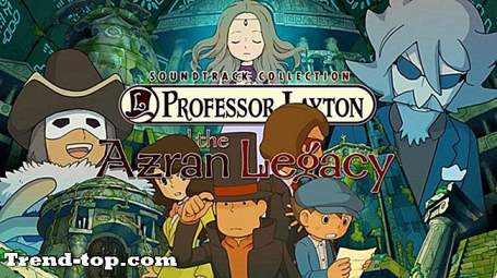 14 spill som Professor Layton og Azran Legacy for PS2