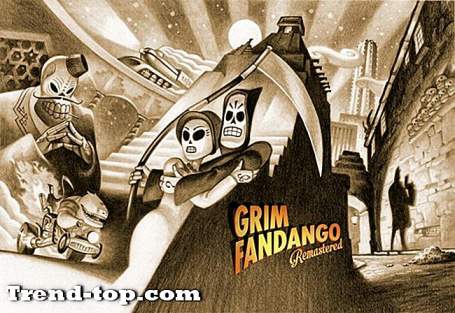 23 Spill som Grim Fandango Remastered for Mac OS