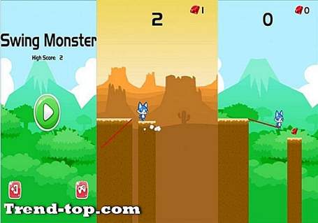17 spil som Monster Swing til Android Puslespil