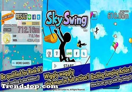 12 spel som SkySwings för iOS Pussel Spel