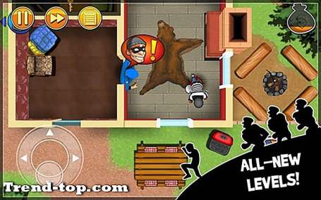 6 Spil som Robbery Bob til iOS Puslespil