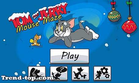Tom＆Jerryのような2つのゲーム：Mac OSのためのMouse Mazeは無料です パズルゲーム