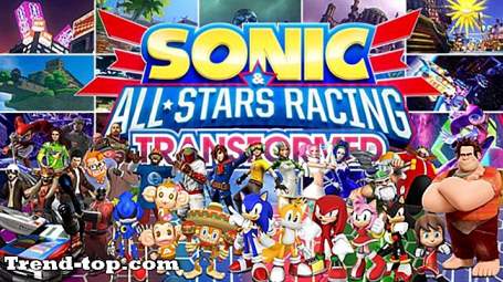 2 jogos como Sonic e All-Stars Racing Transformed para Nintendo Wii Jogos De Corrida