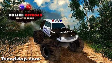 Spel som Offroad Police Police Monster Truck för Xbox 360 Racing Spel