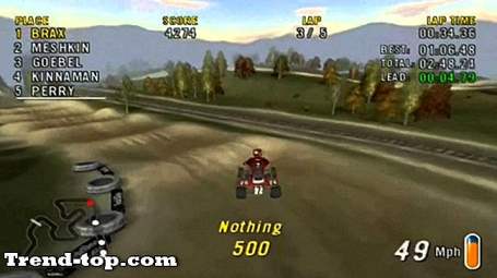 Spill som ATV Offroad Fury 2 for PSP Racing Spill