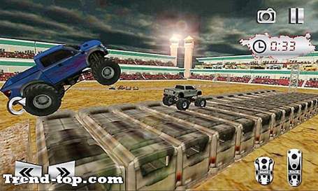 11 spill som Monster Truck Stunt Game 2016 for Android Racing Spill