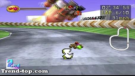 2 spill som Chocobo Racing for Nintendo Wii Racing Spill
