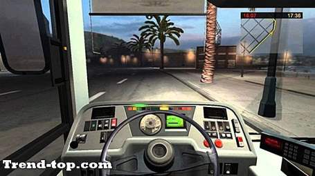 Spel som bus och kabel-bil simulator för PS4 Racing Spel