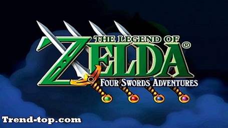 Spill som The Legend of Zelda: Four Swords Adventures for PS2 Rpg Spill