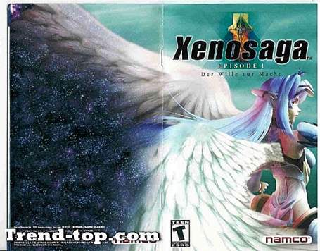 Xenosaga Episode Iのような4つのゲーム：Xbox 360のDer Wille zur Macht RPGゲーム