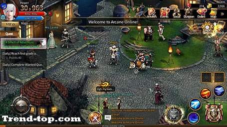2 spel som Arcane Online för Android Rpg Spel
