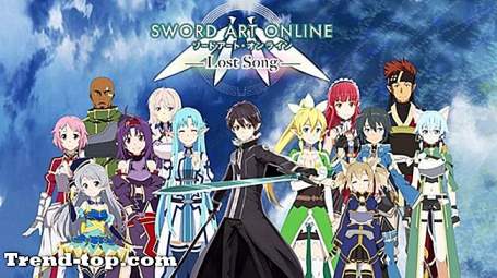 Spel som Sword Art Online: Lost Song för PSP Rpg Spel