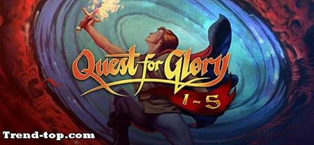 PSPのための栄光のためのQuest for Glory 1-5 RPGゲーム