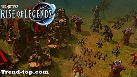 Spil som Rise of Nations: Opstigning af legender til PSP Rts Games