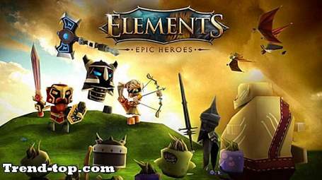 16 giochi come elementi: Epic Heroes per Android Rts Games