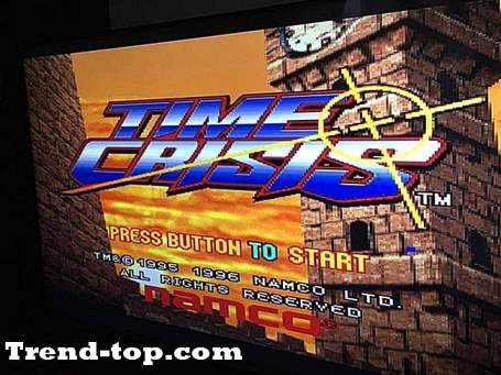 Spel som Time Crisis för PSP Skjutspel