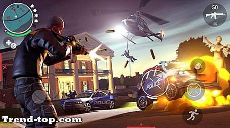 Gangstar New Orleansのような14のゲームOpenWorld for iOS シューティングゲーム