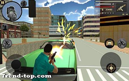 14 spill som Vegas Crime Simulator for iOS Skyting Spill