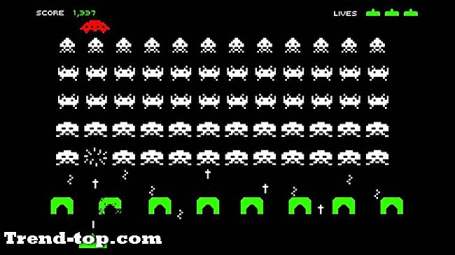 4 spill som Space Invaders for Linux Skyting Spill